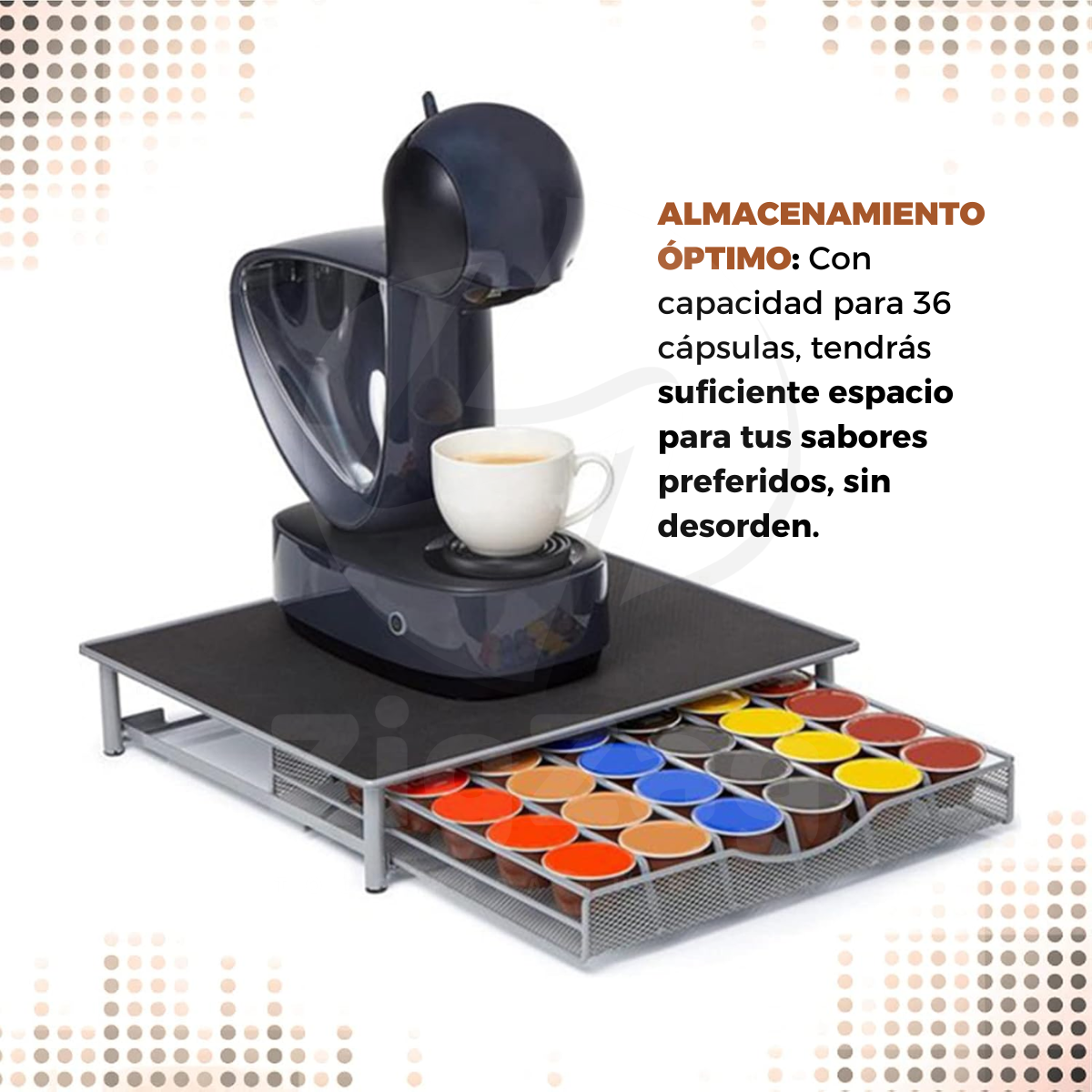 Organizador de Capsulas Nespresso / Dispensador Dolce Gusto