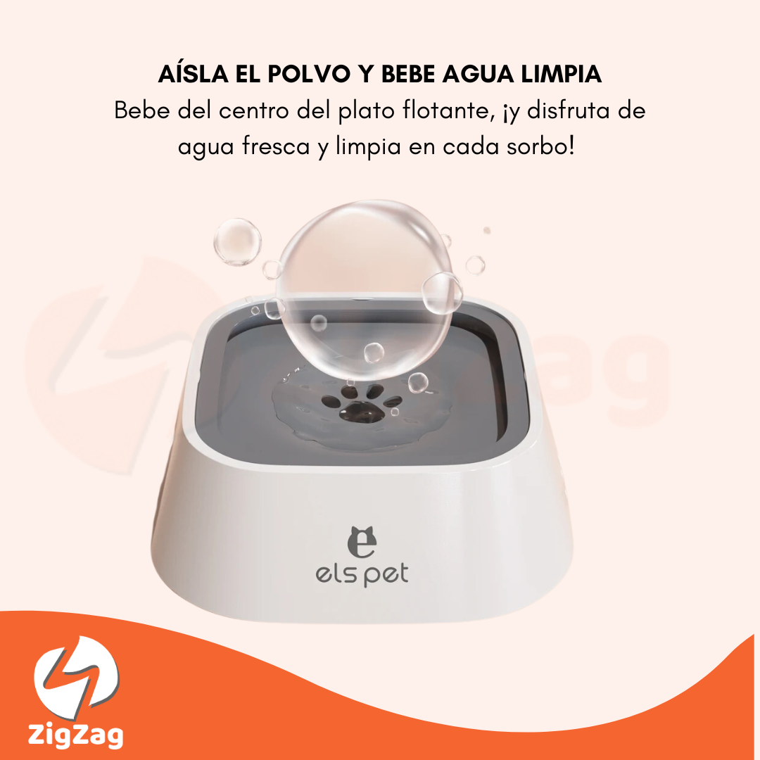 Bebedero para Perro Antiderrame 2l