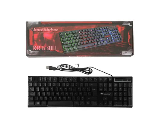 Teclado Gamer Símil Mecánico