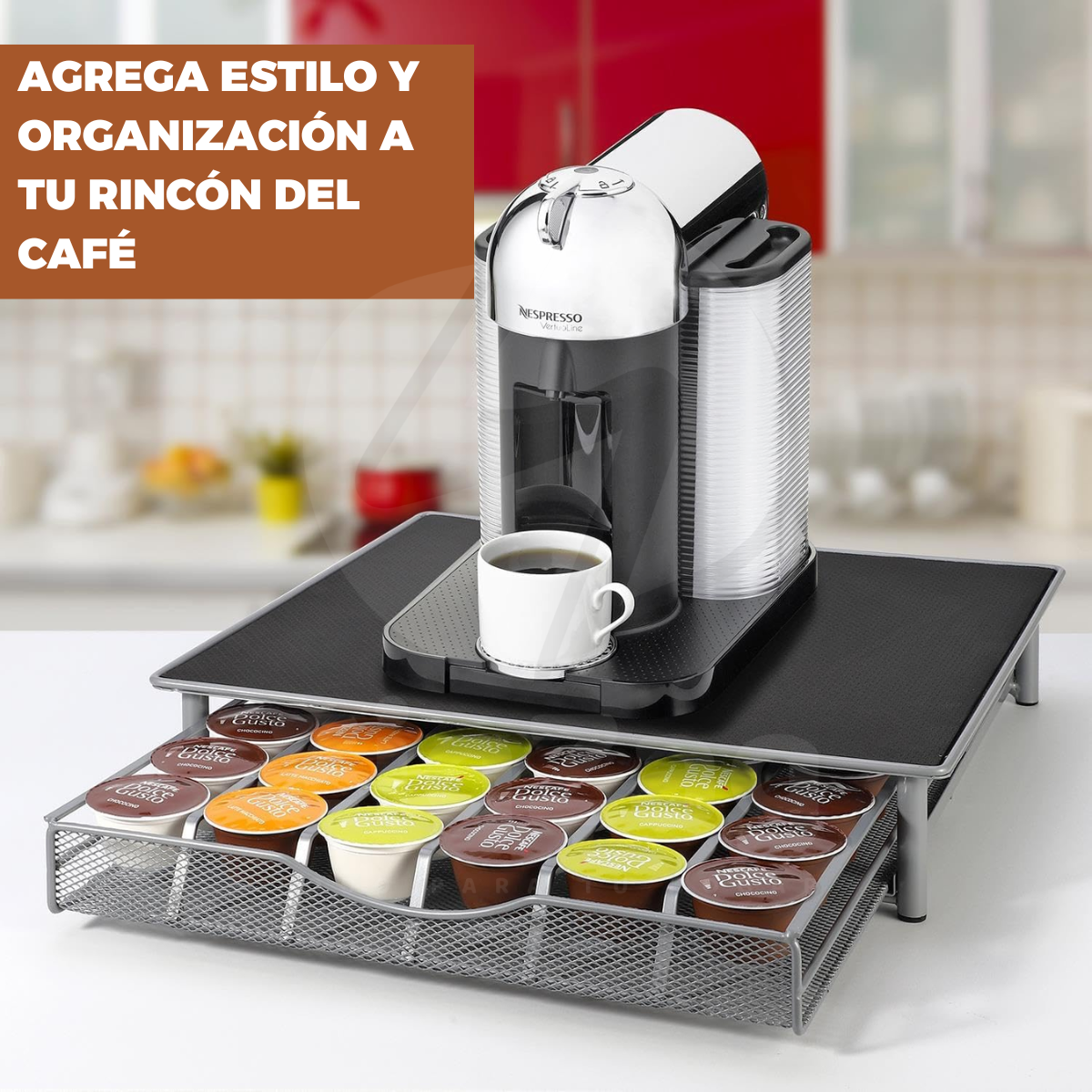 Organizador de Capsulas Nespresso / Dispensador Dolce Gusto