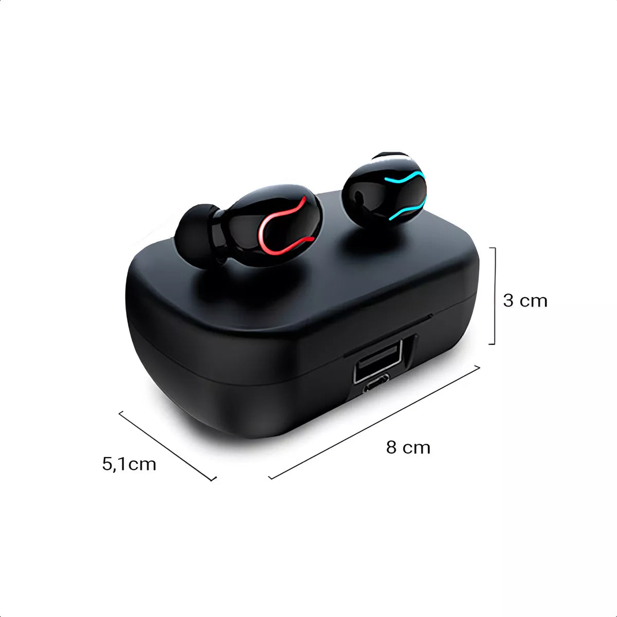 Auricular Bluetooh 5.0 De Larga Duración Sonido HD