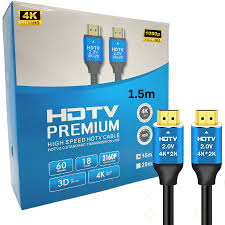 Cable HDMI 1,5m de Alta Velocidad 4K