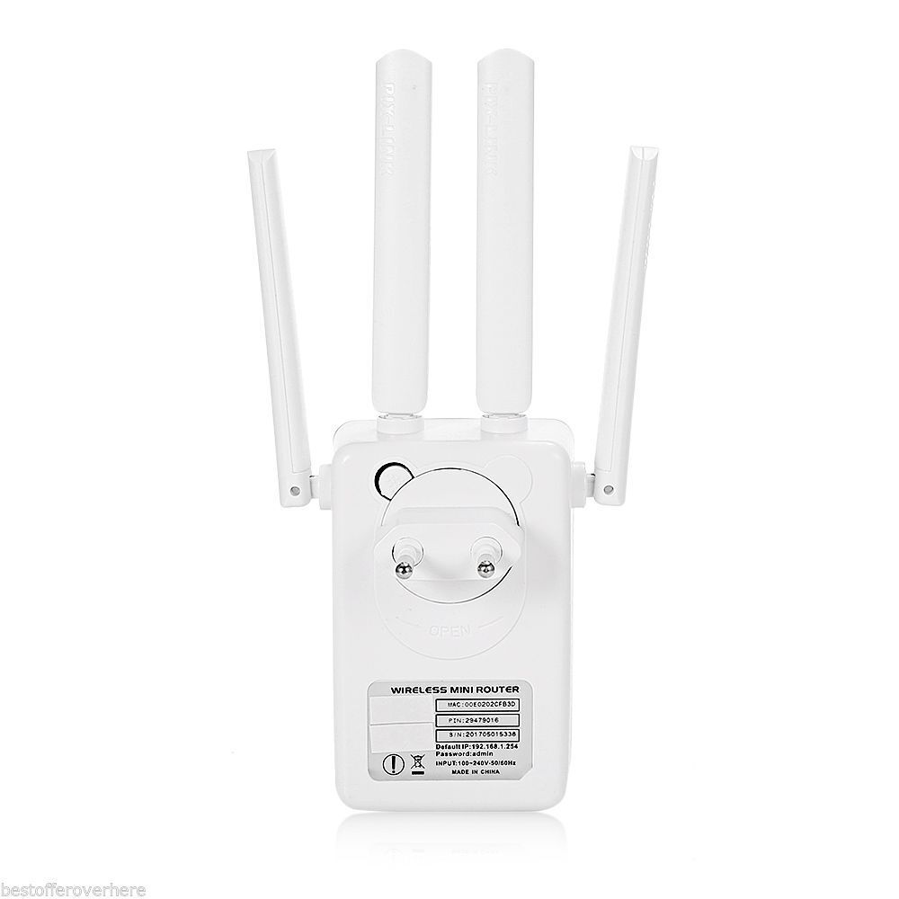 Extensor WiFi Repetidor Largo Alcance Amplificador Señal